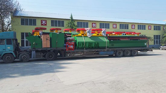 鄭州中厚機械云南新型浮選機發(fā)貨