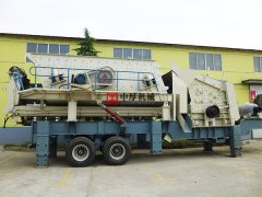 移動式建筑垃圾破碎機有哪些技術上的優勢?