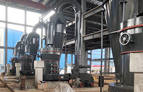 河北5R4119雷蒙磨粉機(jī)活性炭磨粉現(xiàn)場